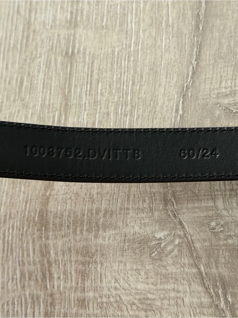 Versace double medusa Black Leather Belt with Silver Twin-Prong Buckles women 24